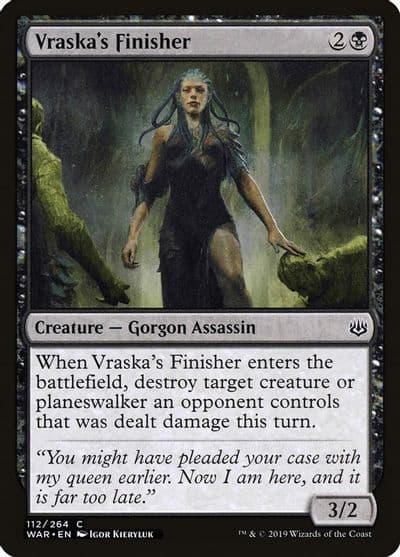 Vraskas Finisher War of the Spark Magic card