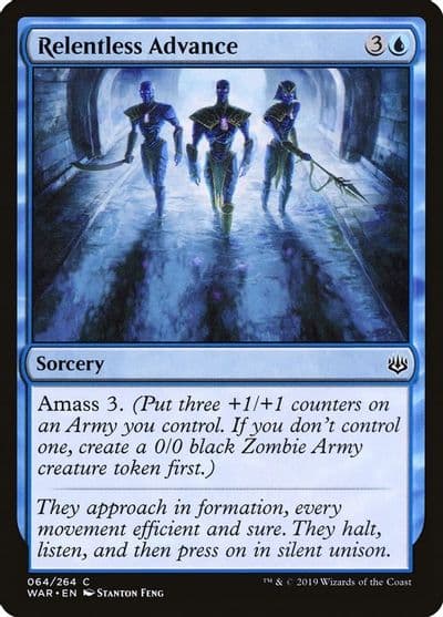 Relentless Advance War of the Spark Magic card