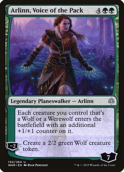 Arlinn Voice of the Pack War of the Spark Magic card