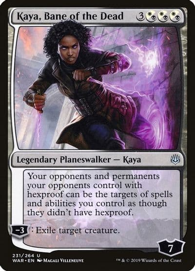Kaya Bane of the Dead War of the Spark Magic card