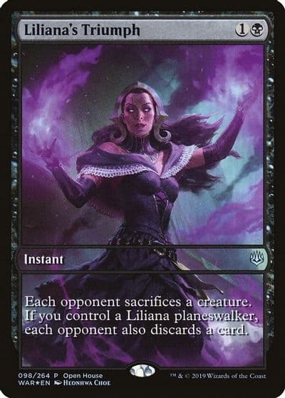 Lilianas Triumph Open House Promos Magic card