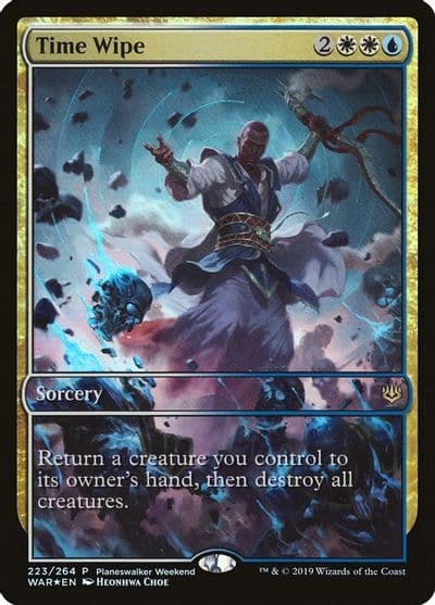 Time Wipe Planeswalker Event Promos Magic card