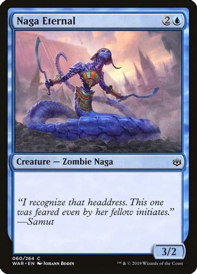 Naga Eternal War of the Spark Magic card