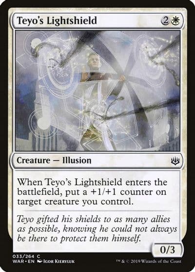Teyos Lightshield War of the Spark Magic card