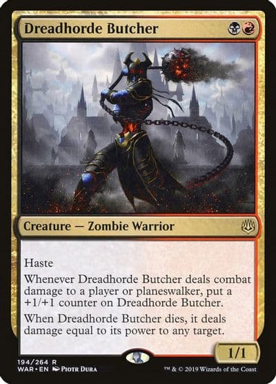 Dreadhorde Butcher War of the Spark Magic card