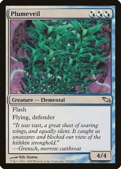 Plumeveil Shadowmoor Magic card