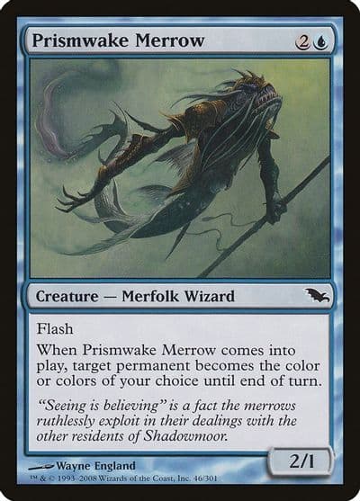 Prismwake Merrow Shadowmoor Magic card