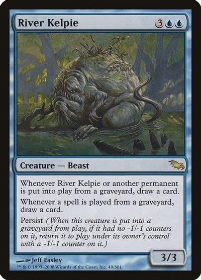 River Kelpie Shadowmoor Magic card