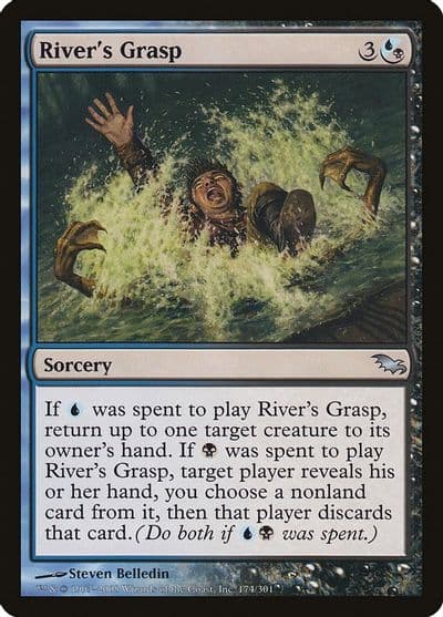 Rivers Grasp Shadowmoor Magic card