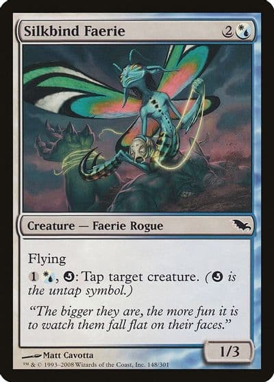 Silkbind Faerie Shadowmoor Magic card