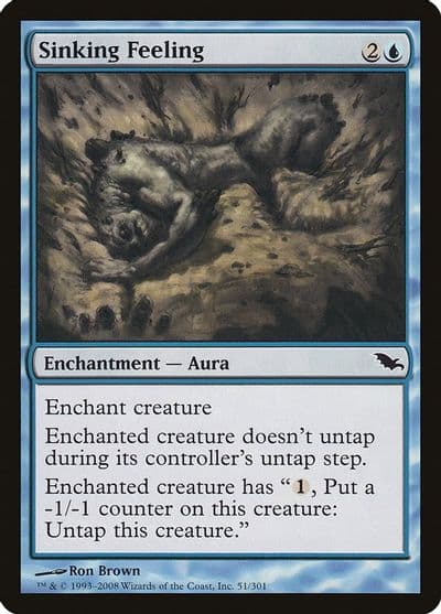 Sinking Feeling Shadowmoor Magic card