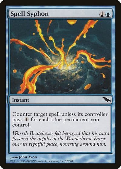 Spell Syphon Shadowmoor Magic card