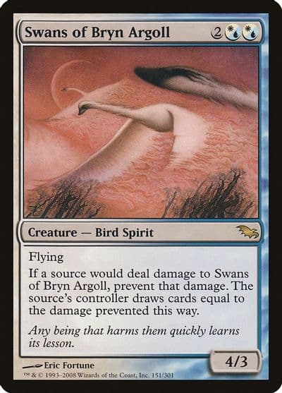 Swans of Bryn Argoll Shadowmoor Magic card