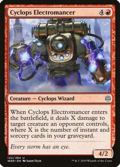 Cyclops Electromancer War of the Spark Magic card