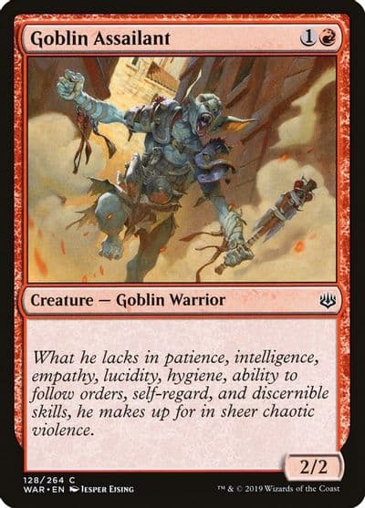 Goblin Assailant War of the Spark Magic card