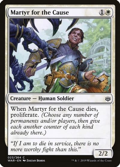 Martyr for the Cause War of the Spark Magic card