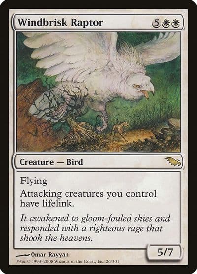 Windbrisk Raptor Shadowmoor Magic card