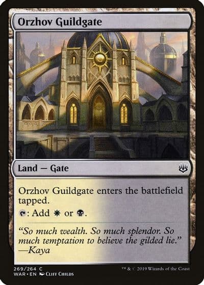 Orzhov Guildgate War of the Spark Magic card