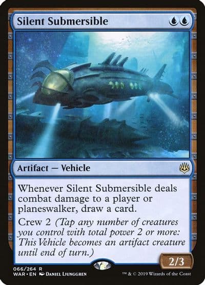 Silent Submersible War of the Spark Magic card