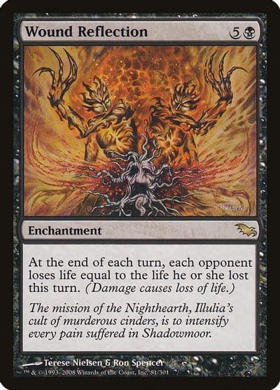 Wound Reflection Shadowmoor Magic card