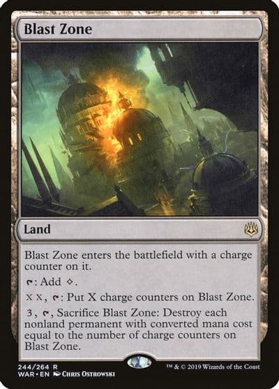 Blast Zone War of the Spark Magic card