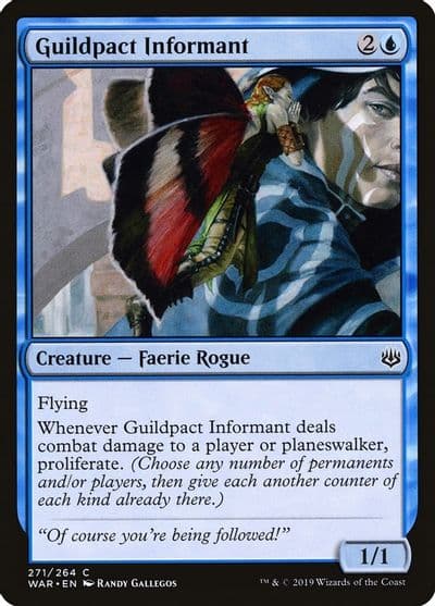 Guildpact Informant War of the Spark Magic card