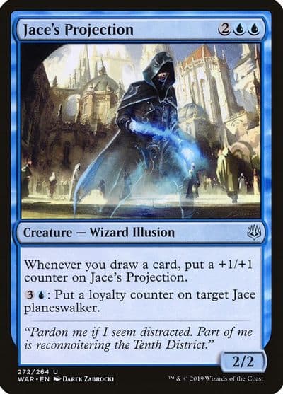 Jaces Projection War of the Spark Magic card