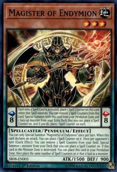 Magister of Endymion Structure Deck: Order of the Spellcasters Yu-Gi-Oh! card