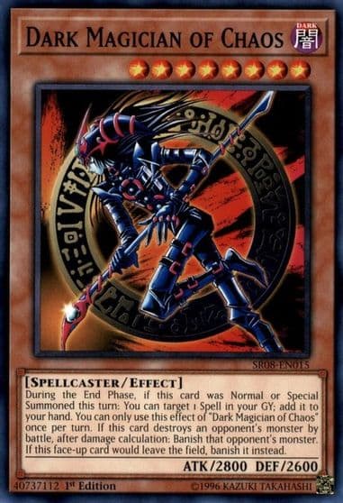 Dark Magician of Chaos Structure Deck: Order of the Spellcasters Yu-Gi-Oh! card