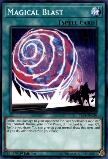 Magical Blast Structure Deck: Order of the Spellcasters Yu-Gi-Oh! card
