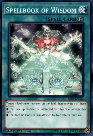 Spellbook of Wisdom Structure Deck: Order of the Spellcasters Yu-Gi-Oh! card