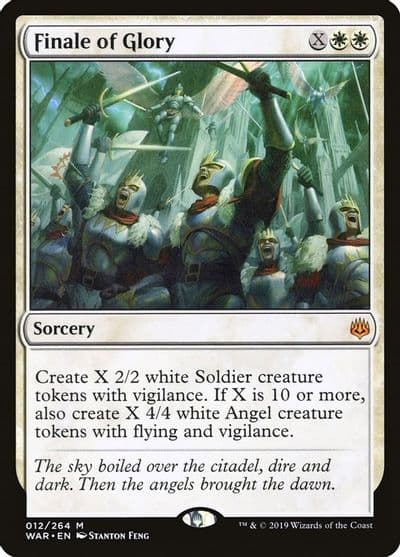 Finale of Glory War of the Spark Magic card