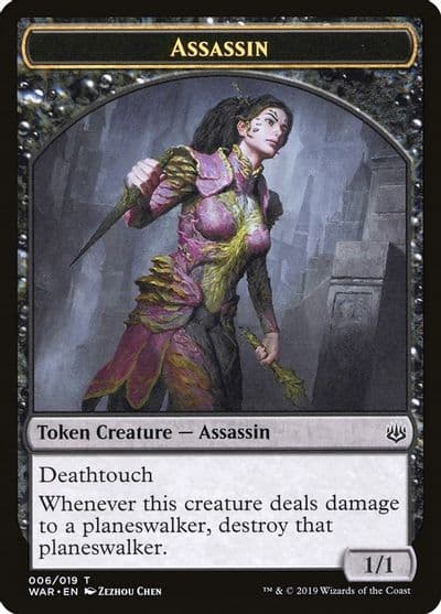 Assassin Token War of the Spark Magic card