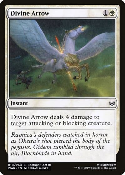Divine Arrow War of the Spark Magic card