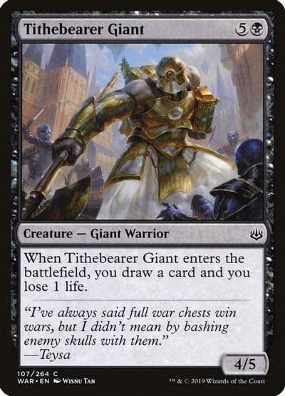 Tithebearer Giant War of the Spark Magic card