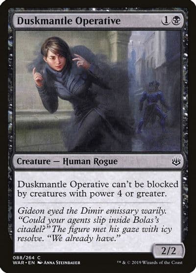 Duskmantle Operative War of the Spark Magic card