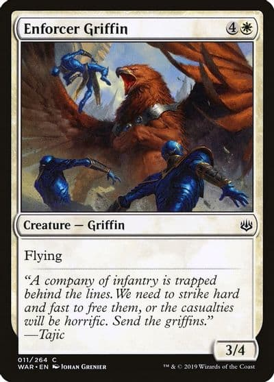 Enforcer Griffin War of the Spark Magic card