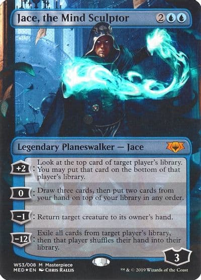 Jace the Mind Sculptor Mythic Edition: War of the Spark Magic card