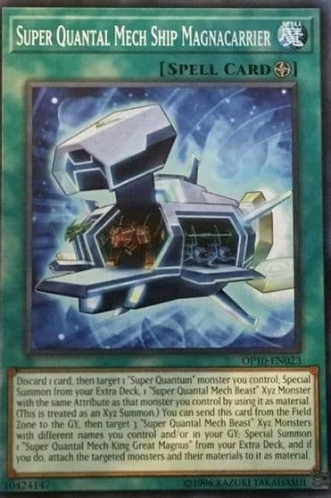 Super Quantal Mech Ship Magnacarrier OTS Tournament Pack 10 Yu-Gi-Oh! card