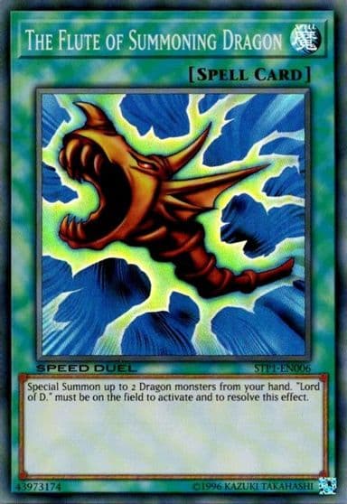 The Flute of Summoning Dragon Speed Duel: Tournament Pack 1 Yu-Gi-Oh! card
