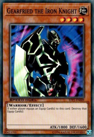 Gearfried the Iron Knight Speed Duel: Tournament Pack 1 Yu-Gi-Oh! card