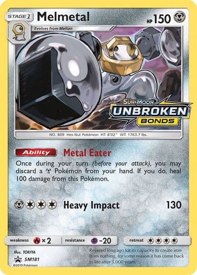Melmetal - SM181 (Prerelease) SM Promos Pokemon card