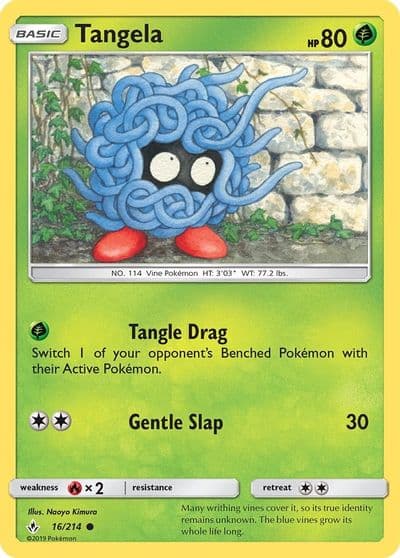 Tangela SM - Unbroken Bonds Pokemon card