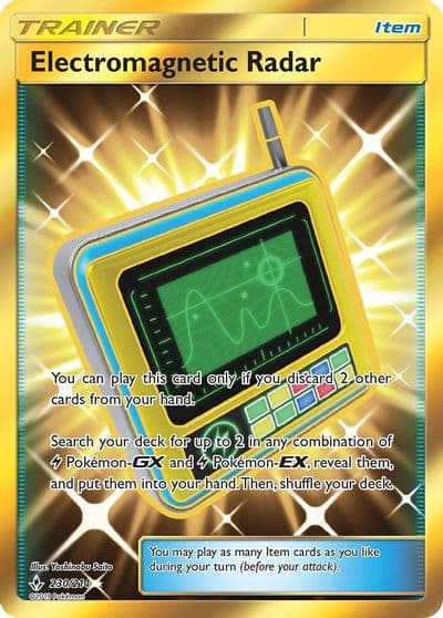 Electromagnetic Radar (Secret) SM - Unbroken Bonds Pokemon card