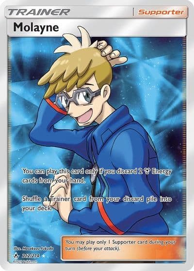 Molayne (Full Art) SM - Unbroken Bonds Pokemon card
