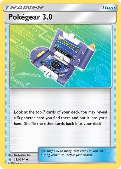 Pokegear 3.0 SM - Unbroken Bonds Pokemon card
