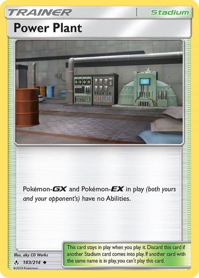 Power Plant SM - Unbroken Bonds Pokemon card
