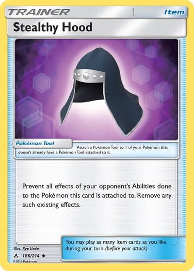 Stealthy Hood SM - Unbroken Bonds Pokemon card