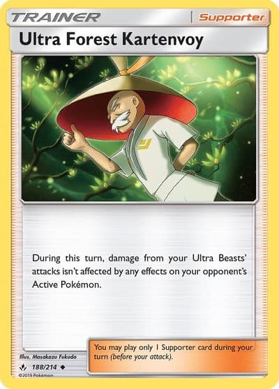Ultra Forest Kartenvoy SM - Unbroken Bonds Pokemon card