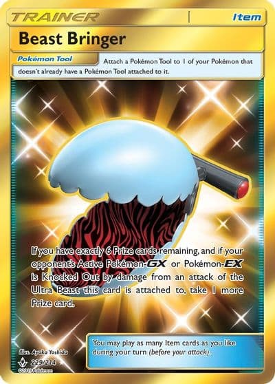 Beast Bringer (Secret) SM - Unbroken Bonds Pokemon card